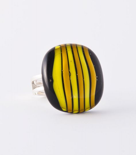 Bague clearance jaune fantaisie