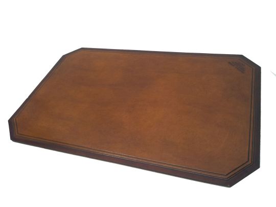 Artisanart Sous Main De Cuir Tannage Vegetal Fait Main