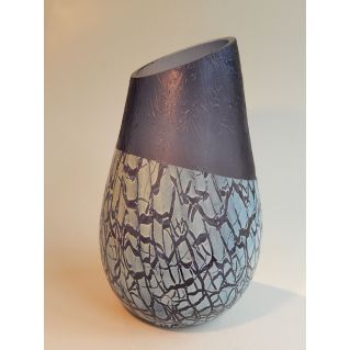 Vase "K" Mountain blue