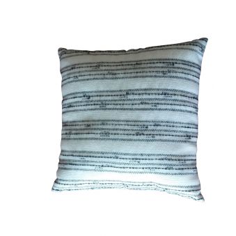 Coussin noir et blanc "Alter"