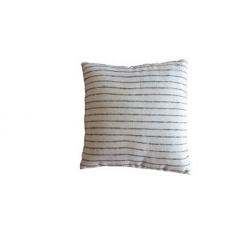 Coussin noir et blanc "Ego"