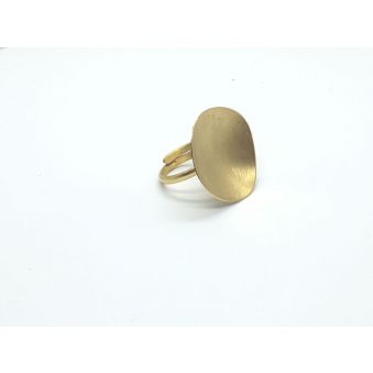 Bague "Galet" vermeil