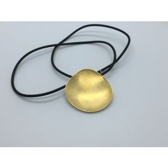 Collier "Galet" vermeil