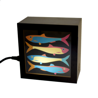 Lampe KINO motif sardine