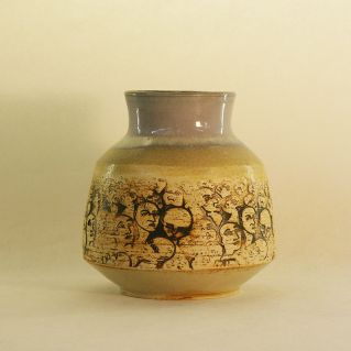 “Foule Nucléation” Earthenware Jar 2015