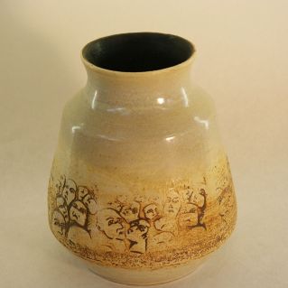 “Foule” Earthenware Jar 2015