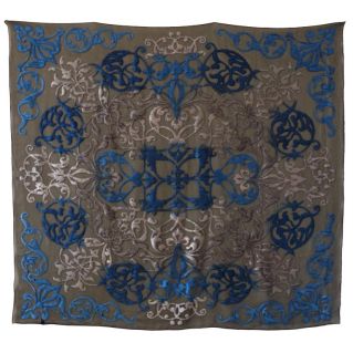 Foulard "Arabesque" bleu