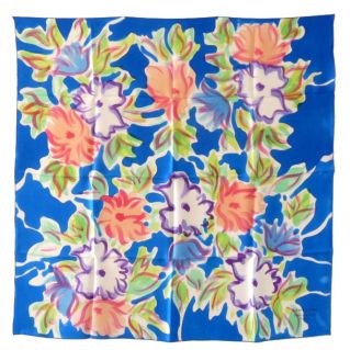 Foulard "Envolée bleue"