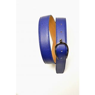 Ceinture ÉPERON bleue marine