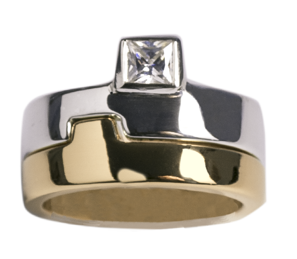 ArtisanArt Bague Puzzle realisee par Sylvie Doagio