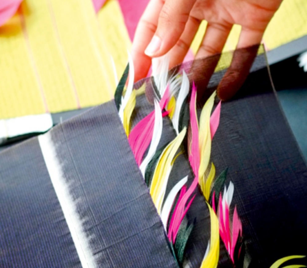 janaina milheiro ; designer textile ; plumassiere ; artisan ; savoir-faire ; créateurs
