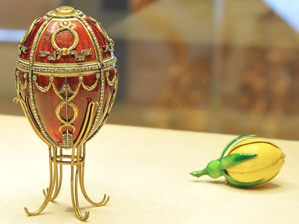 Les œufs Fabergé, chefs d’œuvres de l’art et de la joaillerie 